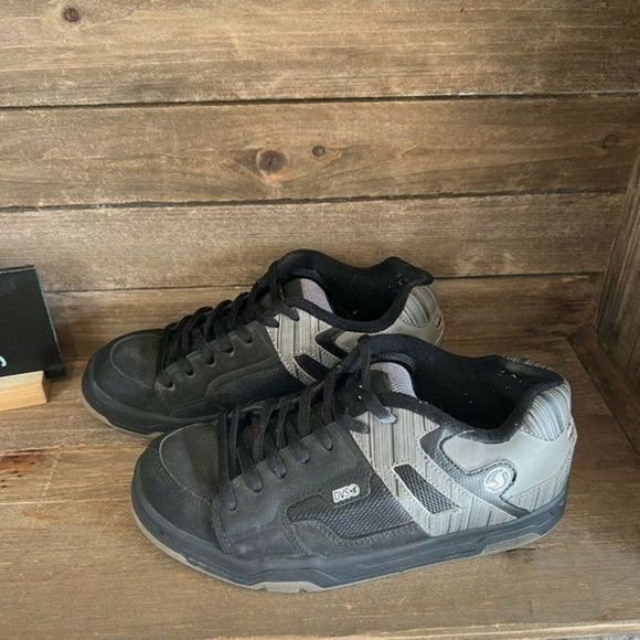 Mens DVS Enduro Heir Black Gray Skateboarding Shoes Sneakers Size 7 M‎ GUC main image 6